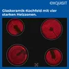 Exquisit Herd-Set, 58 Liter, Elektro-Backofen mit Kochfeld, Produktbild-Vorschau 6