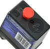 A close-up, angled view of a black pressure switch for an air compressor, set against a white background. Podgląd zdjęcia produktu
