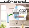 3 supports muraux pour bouteilles de CO2 compatibles avec Voir les images du produit 2