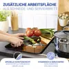 WENKO Set di 2 piastre di copertura per fornelli Cappuccino Anteprima dell’immagine prodotto 8