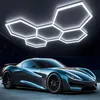 5 Packs Hexagon LED Deckenleuchte, 192W LED Wabenleuchte, Produktbild-Vorschau 1