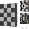 Clanmacy Armoire à vêtements DIY Armoire à chaussures avec Voir les images du produit 9