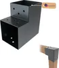 GeZu Impex Pfostenecke 2 Balken L-Form 121 x 121 mm Produktbild-Vorschau 1