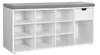 CALICOSY - Banc de rangement chaussures blanc 10 niches 1 Voir les images du produit 8