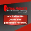 Marketing image for "Optimal Products" with a slogan. Produktbild-Vorschau