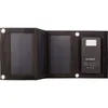 A folded solar power bank with two solar panels and a battery pack. Produktbild-Vorschau