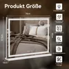 Puluomis kosmetické zrcadlo 70x55 cm stmívatelné s LED Náhled obrázku produktu 5
