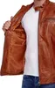 Veste pour homme Tazzio Veste en cuir Veste de motard Cuir Voir les images du produit 4