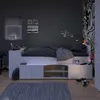 Lit combiné avec bureau & espace de rangement - 90 x Voir les images du produit 26