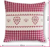 Obliečka na vankúš Obliečka na vankúš 40x40 cm Srdce Náhľad obrázku produktu 2