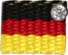 Fan Ohrstecker Fußball mit Deutschlandfahne 925 Sterling Produktbild-Vorschau 2