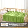 Fleecedecke 130x160 grün Náhľad obrázku produktu 3
