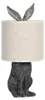 Clayre & Eef Lampa stołowa Królik Ø 20x45 cm brązowo-beżowy Podgląd zdjęcia produktu 1