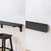 Maclean Étagère pliante/rehausse noire 100x20 cm max. 50 kg Voir les images du produit 8