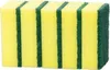 A stack of yellow and green sponges. Anteprima dell’immagine prodotto