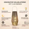 Formano Solarlaterne Außen Garten große Rattan Solar Produktbild-Vorschau 3