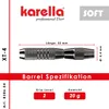 Freccette Softdart Karella XT-4 20g Anteprima dell’immagine prodotto 5