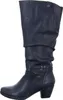Alyssa Damen-Schaftstiefel gefüttert Schwarz, Produktbild-Vorschau 4