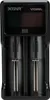 A black XTAR VC2SL battery charger with two slots for batteries. The charger has a small digital display at the top. Náhled obrázku produktu