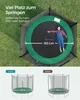 SONGMICS Trampolin Ø 183 cm, Gartentrampolin für Kinder mit Produktbild-Vorschau 3