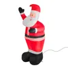 Weihnachtsmann aufblasbar LED beleuchtet 150 cm Santa Produktbild-Vorschau 4