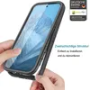 Hands are shown assembling a phone case onto a smartphone. Produktbild-Vorschau