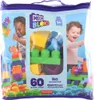 Mega Bloks Big ECO sáček kostek modrý Náhled obrázku produktu 15