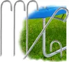 COM-FOUR® 4x XL Bodenanker aus massivem Stahl, J-Form 38 Produktbild-Vorschau 1