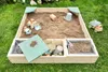 MUDDY BUDDY® Sandkasten "Beach Rebel" natur - salbeigrün Produktbild-Vorschau 3