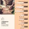 Klarstein, blok na nože s nožmi, 7 -dielna súprava, Náhľad obrázku produktu 4