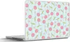 MuchoWow® Laptop Aufkleber Sticker Cover Muster - Kirschen Produktbild-Vorschau 1