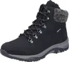 A single black winter boot is shown against a white background. Anteprima dell’immagine prodotto