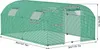 A diagram showing the dimensions of a green greenhouse. Náhled obrázku produktu