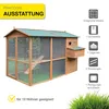Hühnerstall Oslo Holz mit Freilaufgehege & Nistkasten – Produktbild-Vorschau 3
