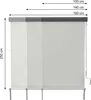 Store vertical HWC-F42, store vertical pare-vue store Voir les images du produit 4