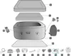 Ricambio Bestway® Connettore a T (ventilazione) per vasche Anteprima dell’immagine prodotto 3