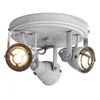 BRILLIANT Lampe Bente LED Spotrondell 3flg grau Beton | 3x Produktbild-Vorschau 3