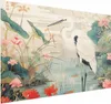 Posterpapier Poster - Over the Asian Pond - illustration in Produktbild-Vorschau 1