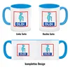 Oldi Discounter Kaffeebecher mit Innenseite und Griff in Produktbild-Vorschau 4