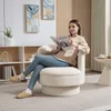 HOMCOM Drehbarer Polstersessel, Lounge-Sessel mit Produktbild-Vorschau 8