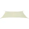 vidaXL Sonnensegel HDPE Rechteckig 4x6 m Creme -  Produktbild-Vorschau 2