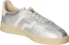 A single silver sneaker is shown from a side angle against a white background. Produktbild-Vorschau