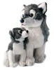 Lupo di peluche con cucciolo 27 cm ECO-FRIENDLY Anteprima dell’immagine prodotto 6
