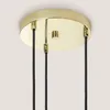 Pendelleuchte Metall und Glas Tri Baudelaire Rosa Produktbild-Vorschau 6