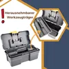 2er Set Werkzeugkoffer leer klein Werkzeugkasten Produktbild-Vorschau 3