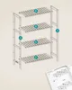 SONGMICS Badezimmerregal, Badregal, Küchenregal, 26 x 60 x Produktbild-Vorschau 5