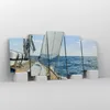 Bild auf Leinwand - Leinwandbild - Meer Kreuzfahrt Segel - Produktbild-Vorschau 4