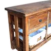 vidaXL Buffet en acajou massif 100x30x50 cm Voir les images du produit 11