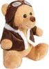 BRUBAKER Teddybär Pilot mit Fliegerbrille und Pilotenoutfit Produktbild-Vorschau 2