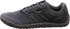 A side view of a gray and black athletic shoe. Produktbild-Vorschau
